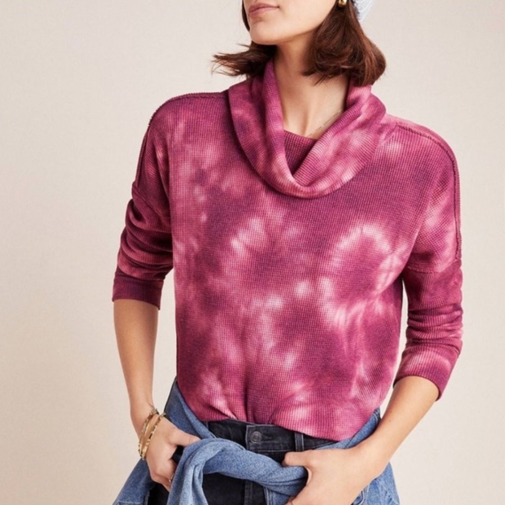 Anthropologie Maeve Ainsley Thermal Top XS